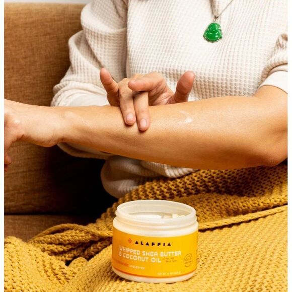 Alaffia Pure Unscented Unrefined Shea Butter - Picture 2 of 6